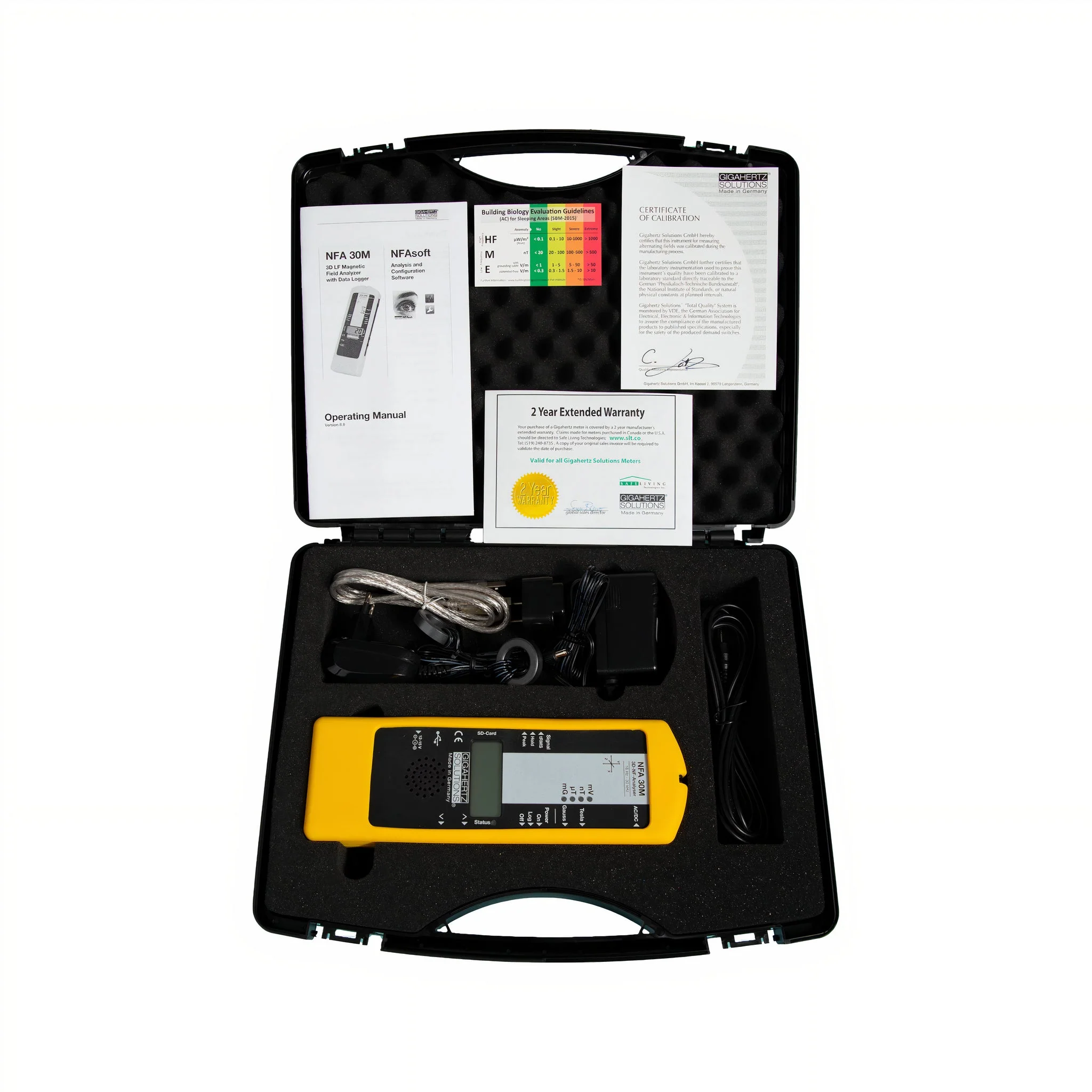 NFA1000 3D Electric & Magnetic Analyser and Data Logger 5Hz – 1,000,000Hz - Image 2