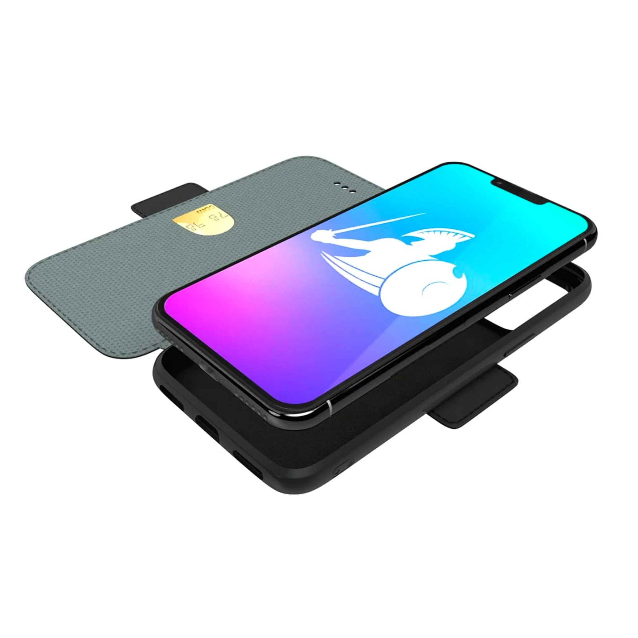 DefenderShield® SlimFlip iPhone 13 Series 5G EMF Phone Case - Image 5
